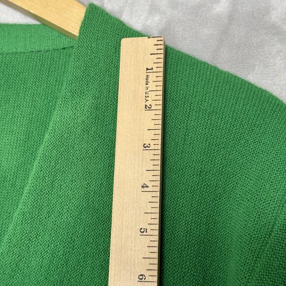 Vintage Jack Nicklaus Sweater Mens Medium Button Cardigan Golf Bear USA 80s - Picture 9 of 11